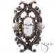 ANILLO METAL PERLA CRISTALES