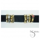 SET ANILLOS METAL RESINA
