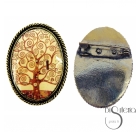 BROCHE METAL ESMALTE