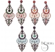 PENDIENTES METAL CUENTAS
