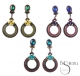 PENDIENTES METAL CUENTAS