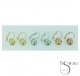 PENDIENTES BOLA 182MM CIERRE OMEGA