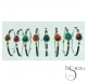 PULSERA GOMITA METAL RESINA