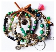 PULSERA 4 TIRAS CUENTAS