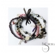 PULSERA 4 TIRAS CUENTAS