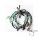 PULSERA 4 TIRAS CUENTAS
