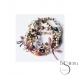 PULSERA 4 TIRAS CUENTAS METAL PIEDRAS