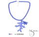 COLLAR LARGO COLGANTE RESINA