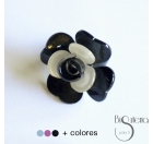 ANILLO FLOR ACRILICO
