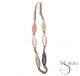COLLAR LARGO PIEZAS METAL RESINA