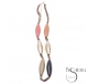 COLLAR LARGO PIEZAS METAL RESINA