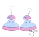 PENDIENTES RESINA MUNECA