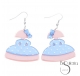 PENDIENTES RESINA MUNECA