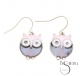 PENDIENTES METAL ESMALTE