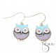 PENDIENTES METAL ESMALTE