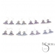 PENDIENTES METAL ESMALTE