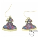 PENDIENTES METAL ESMALTE