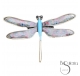 BROCHE METAL ESMALTE