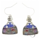 PENDIENTES METAL ESMALTE