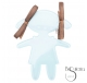 BROCHE RESINA MUÑECA