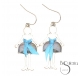 PENDIENTES METAL ESMALTE