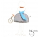BROCHE METAL ESMALTE