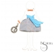 BROCHE METAL ESMALTE