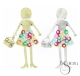 BROCHE METAL CUENTAS