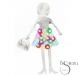 BROCHE METAL CUENTAS