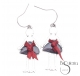 PENDIENTES METAL ESMALTE