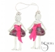 PENDIENTES METAL ESMALTE