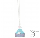 COLLAR LARGO COLG. METAL ESMALTE
