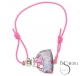 PULSERA GOMITA METAL ESMALTE