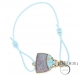PULSERA GOMITA METAL ESMALTE