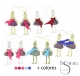 PENDIENTES METAL ESMALTE