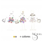 BROCHE METAL CUENTAS