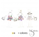 BROCHE METAL CUENTAS