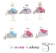 BROCHE METAL ESMALTE